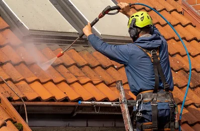 Démoussage et hydrofuge de toiture à Concremiers